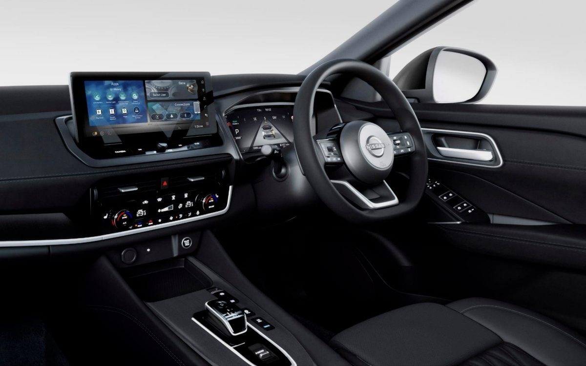 Interior nissan qashqai 