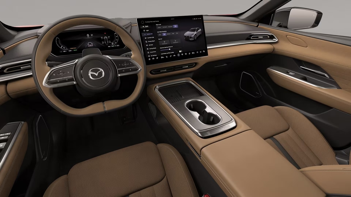 Mazda 6e interior 