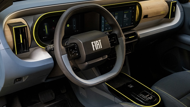 Fiat grande panda interior 
