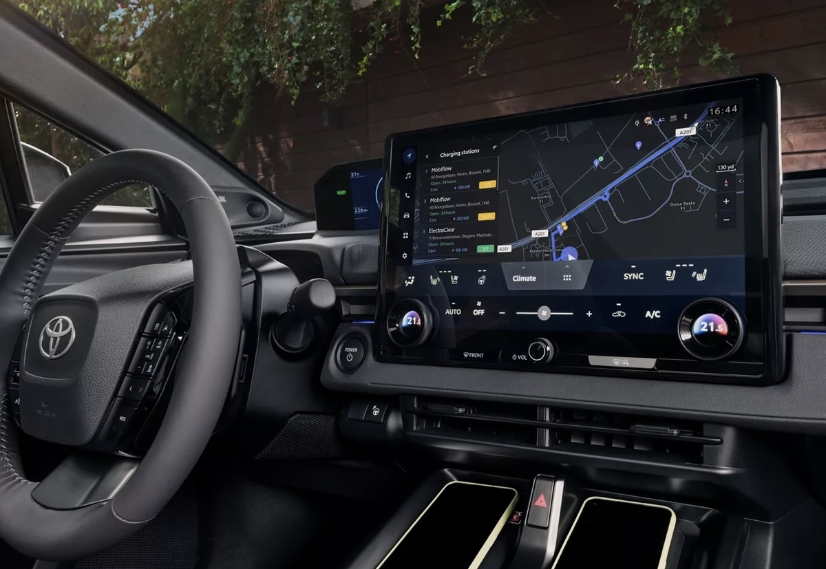 TOYOTA BZ4X interior atara.bg review 