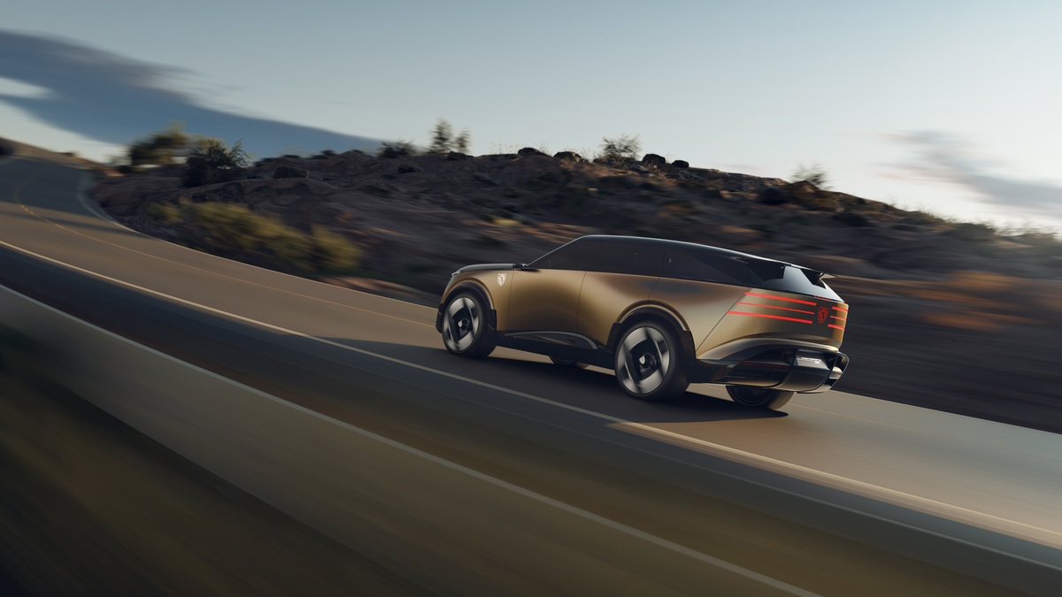 Peugeot concept car 