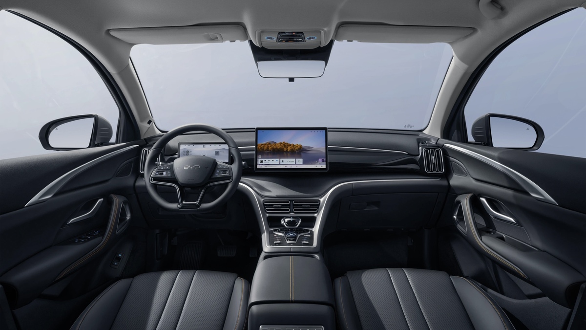 byd sealion 5 dm-i interior 