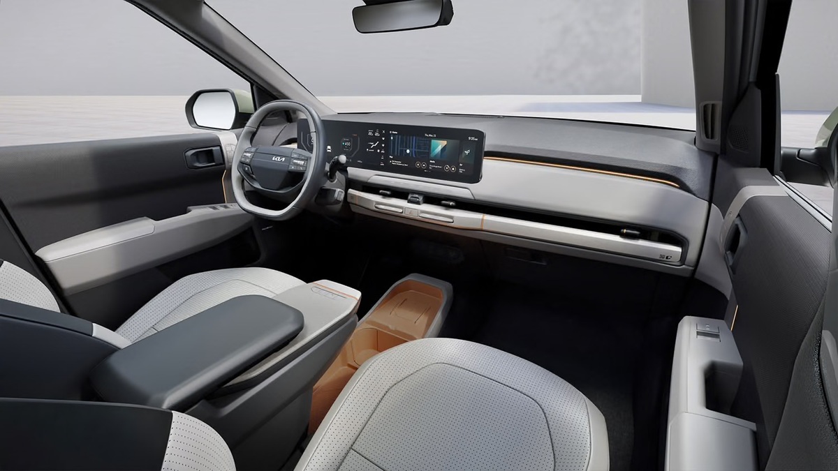 KIA EV3 interior 