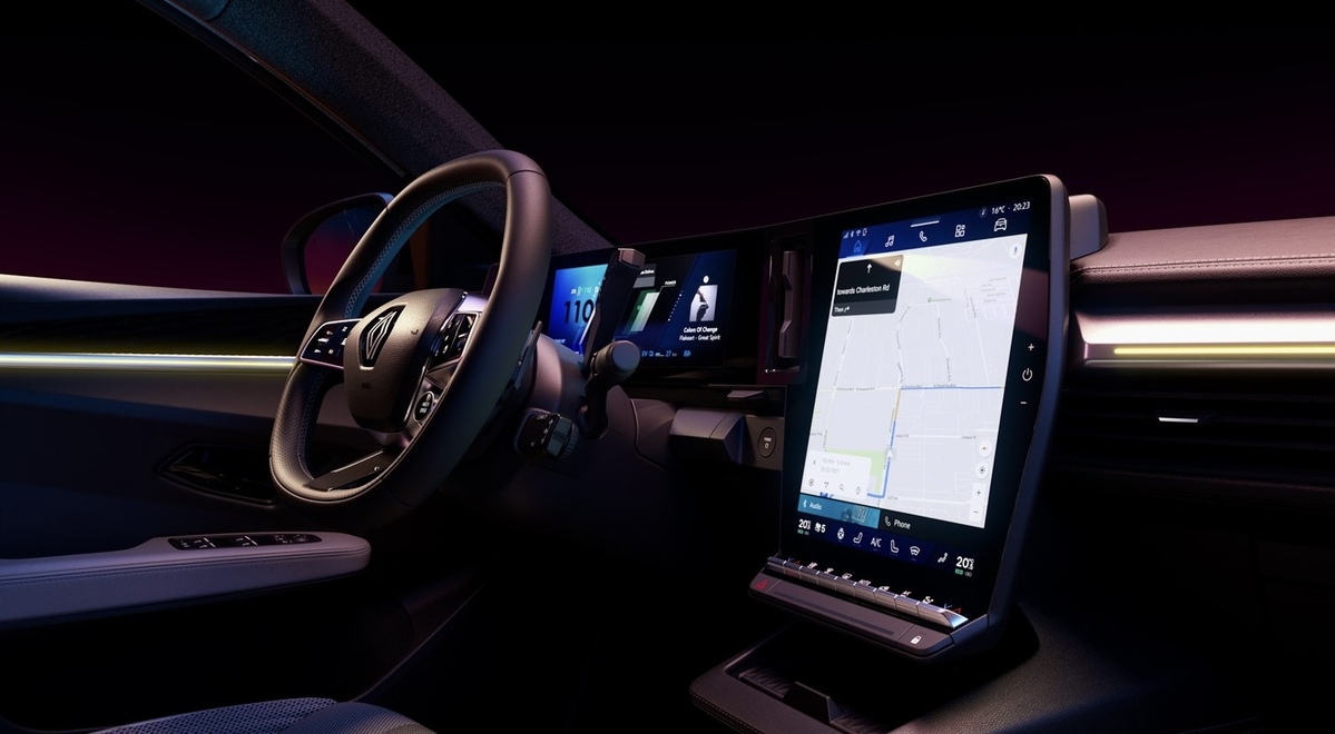 Renault Scenic E-Tech electric interior 