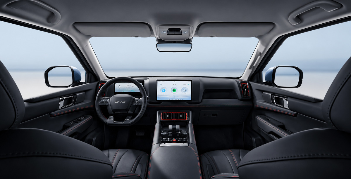 BYD Shark interior 