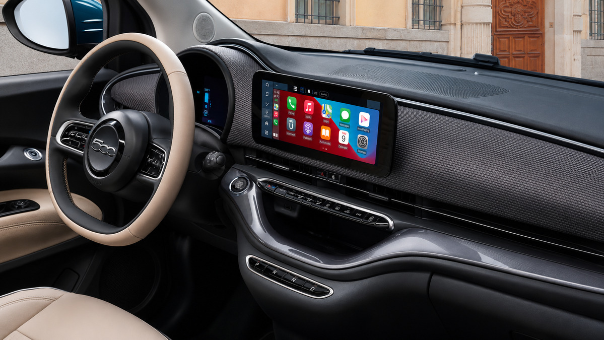 Fiat 500e Interior 