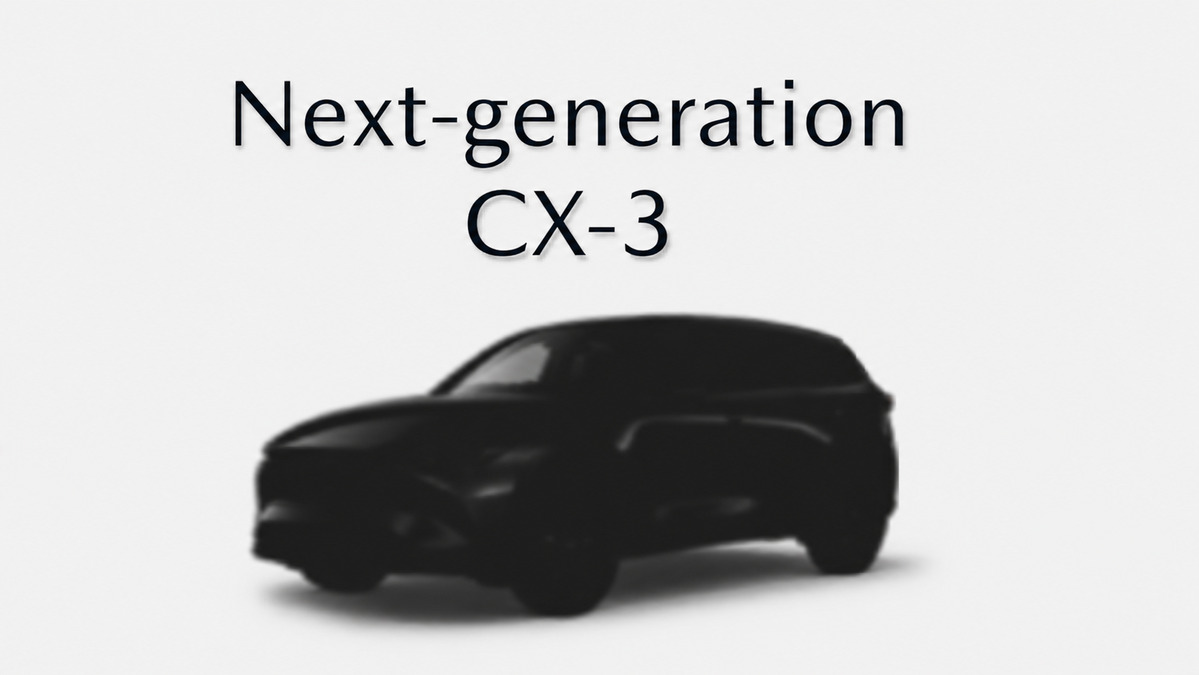 Next generation mazda CX-3