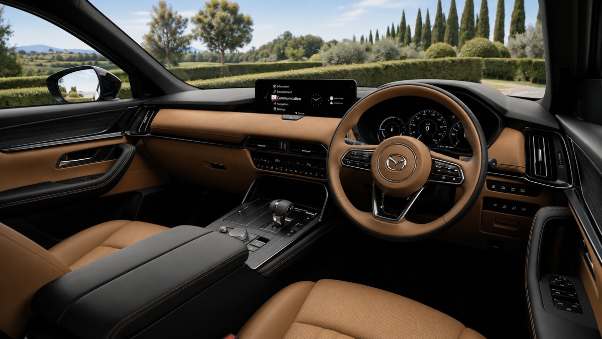 Mazda cx-80 Interior 