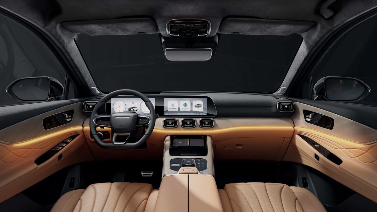 Jaecoo 8 shs-p interior 