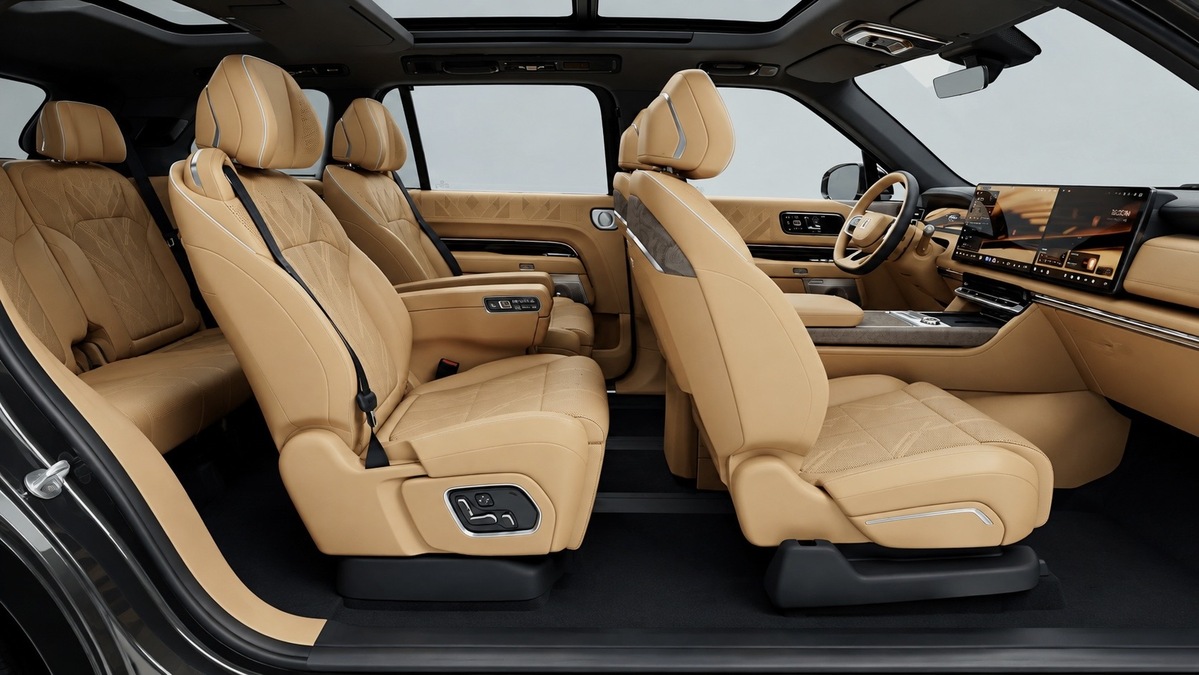 Zeekr 9X seats 