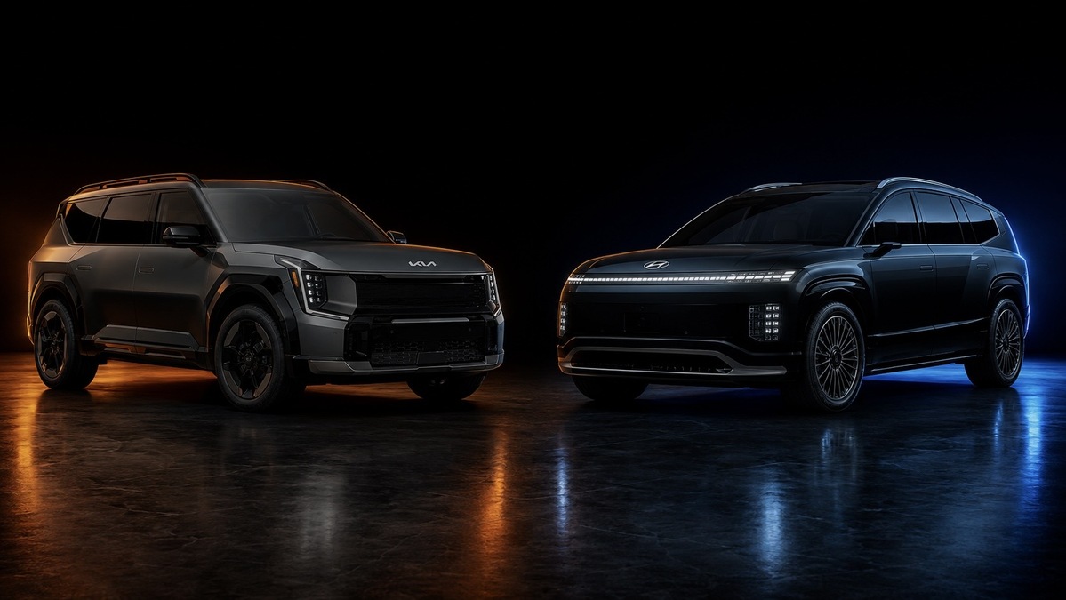 EV9 Black Edition VS Ioniq 9 Blackline 