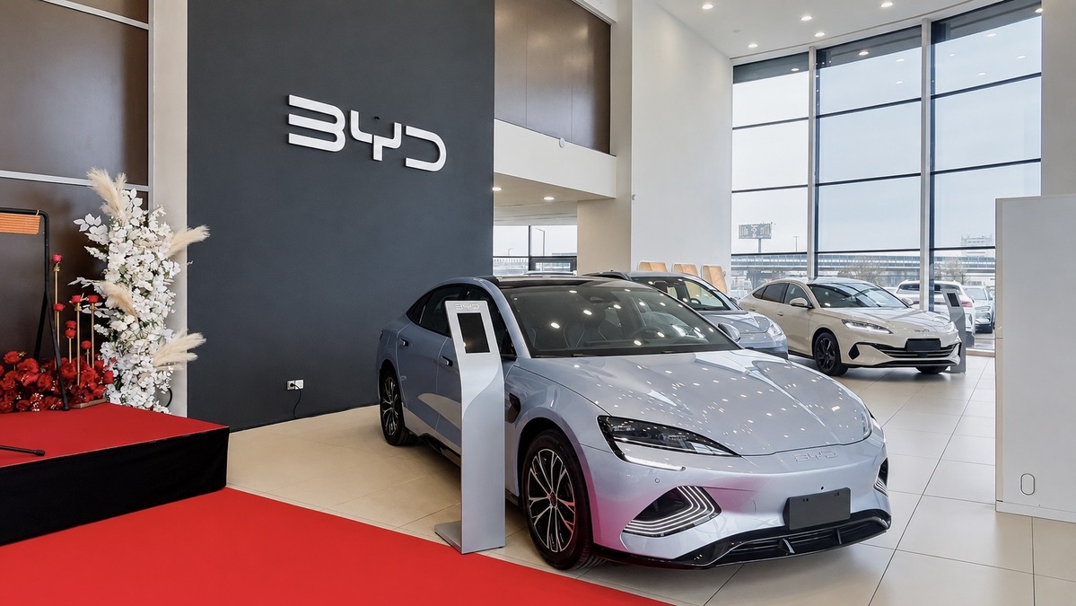 BYD с втори шоуруум във Варна 