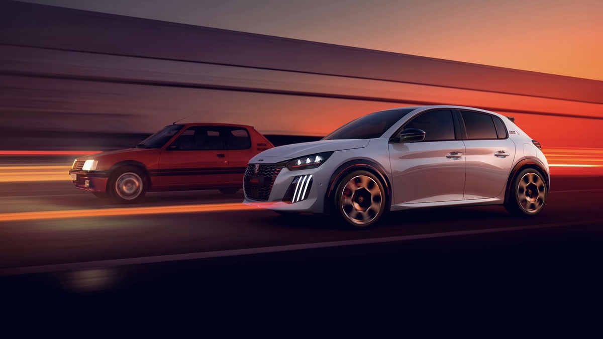 Новият Peugeot E-208 GTi atara.bg review 