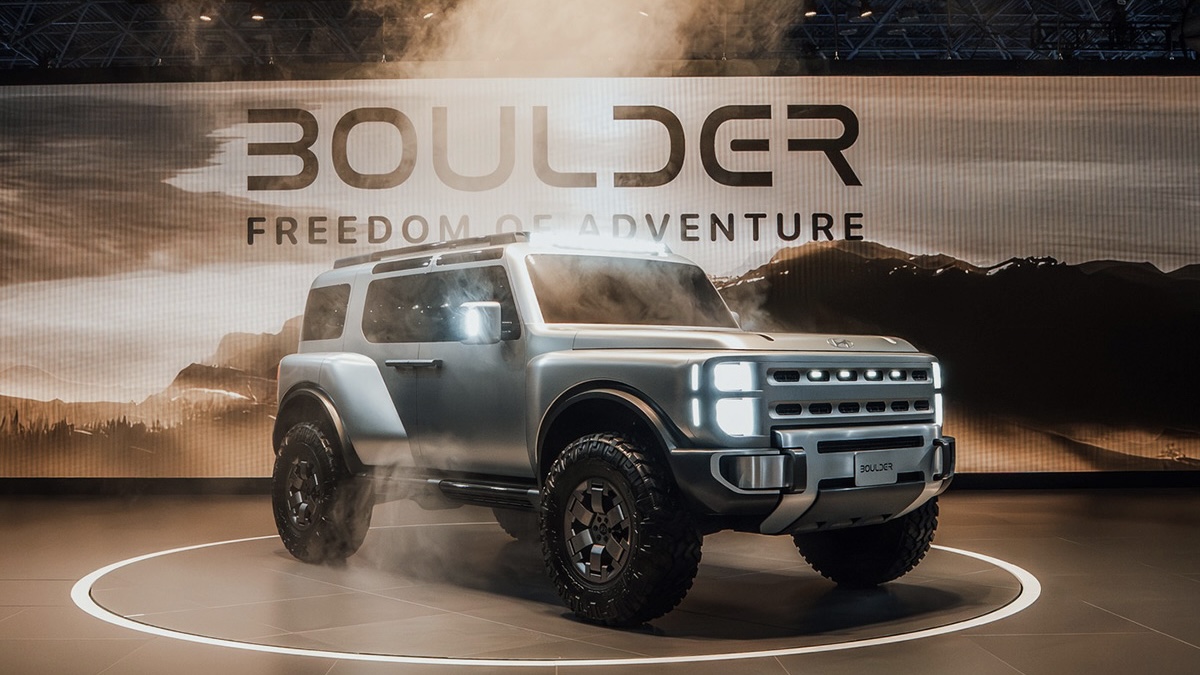 Концептът Hyundai Boulder