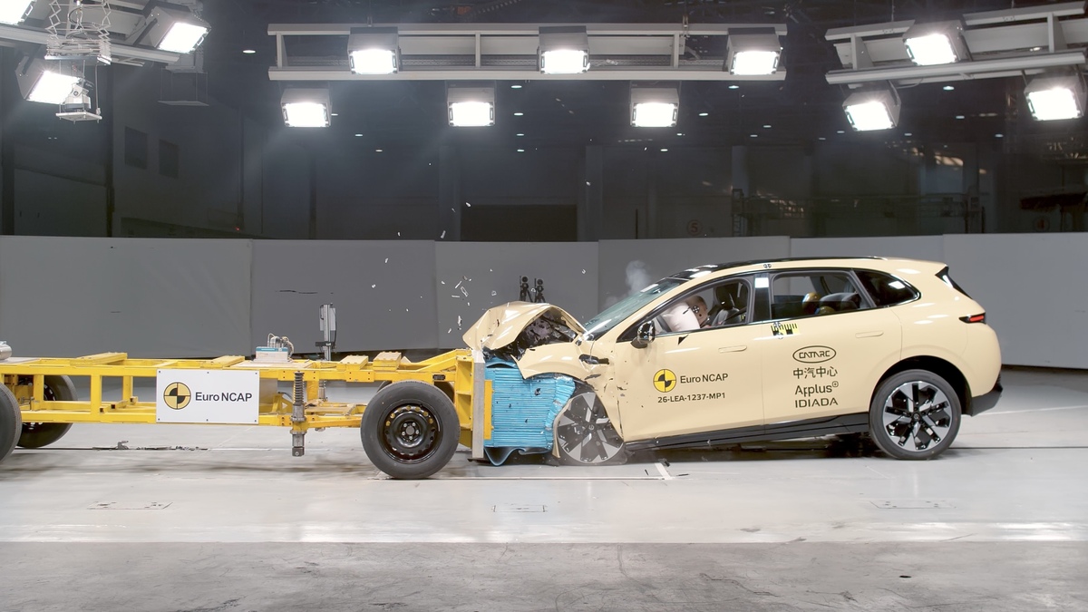 Three Chinese EVs score five stars in latest Euro NCAP test, while European rival only manages four