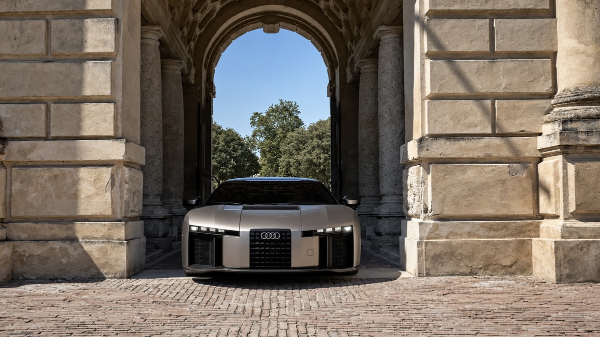 Audi показа за първи път в Италия своя нов суперкар Nuvolari