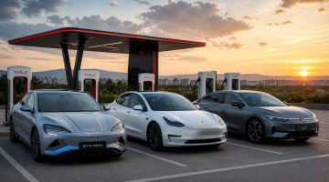 BYD Seal vs Tesla Model 3 vs VW ID.7: кой печели в България 2026