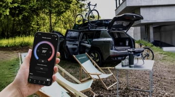 В електромобилите на Škoda вече може да се нощува с новия Camp Mode