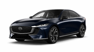 Новата Mazda 6e: електрическият лифтбек, който предлага до 552 км пробег