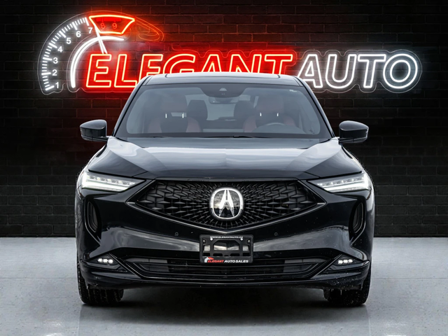 Acura Mdx 2024| A-SPEC| RED INT| ОБДУХ| PANO| 3D ELS| BLACK - автомобили, коли, обяви за нови и употребявани 1
