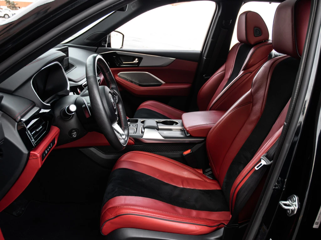 Acura Mdx 2024| A-SPEC| RED INT| ОБДУХ| PANO| 3D ELS| BLACK - автомобили, коли, обяви за нови и употребявани 5