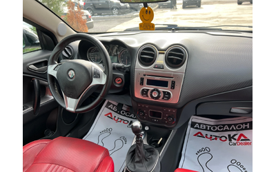 Alfa Romeo MiTo 1.4T-155кс= ГАЗ= 6ск= КЛИМАТРОНИК= ЧЕРВЕНА КОЖА - автомобили, коли, обяви за нови и употребявани 12