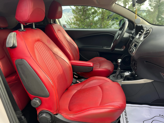 Alfa Romeo MiTo 1.4T-155кс= ГАЗ= 6ск= КЛИМАТРОНИК= ЧЕРВЕНА КОЖА - автомобили, коли, обяви за нови и употребявани 14