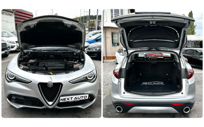 Alfa Romeo Stelvio Q4 2.2D 209HP LANE ASSIST BLIND SPOT EU6B - автомобили, коли, обяви за нови и употребявани 15
