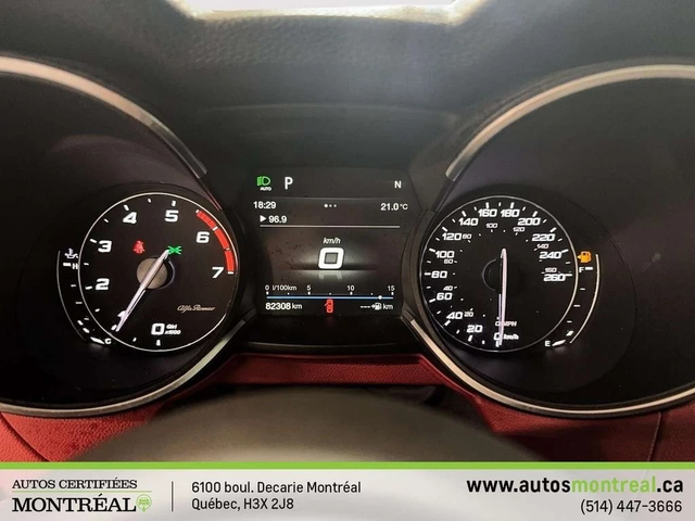 Alfa Romeo Stelvio * Ti SPORT Q4 * CARFAX * ЦЕНА ДО БГ - автомобили, коли, обяви за нови и употребявани 11