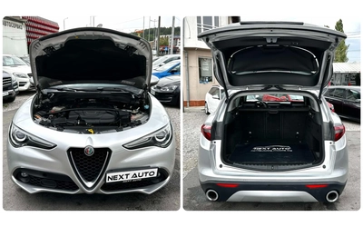 Alfa Romeo Stelvio Q4 2.2D 209HP LANE ASSIST BLIND SPOT EU6B - автомобили, коли, обяви за нови и употребявани 15
