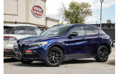 alfa-stelvio-ti-sport-awd-one-owner-bsm-navi-pano-red-int-all-wheel-drive - 1
