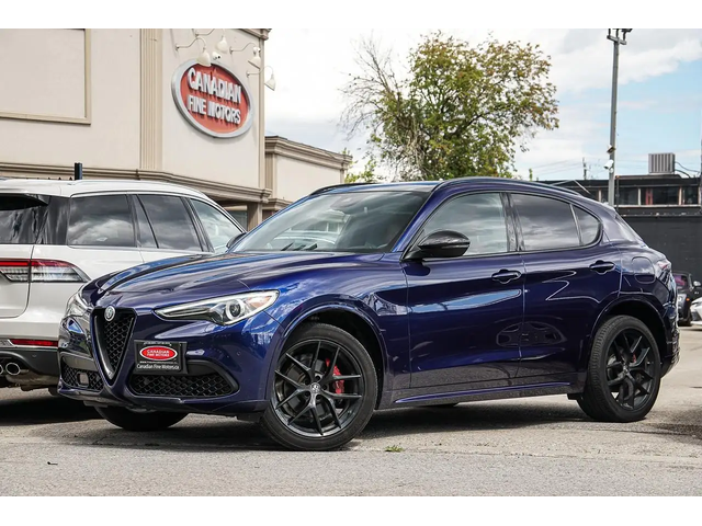 Alfa Stelvio Ti Sport |AWD|ONE OWNER|BSM|NAVI|PANO|RED INT All Wheel Drive - автомобили, коли, обяви за нови и употребявани 1
