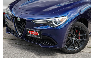 alfa-stelvio-ti-sport-awd-one-owner-bsm-navi-pano-red-int-all-wheel-drive - 2