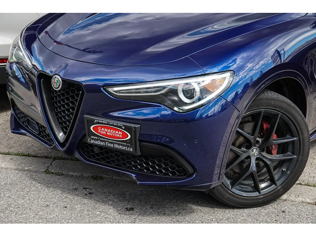 Alfa Stelvio Ti Sport |AWD|ONE OWNER|BSM|NAVI|PANO|RED INT All Wheel Drive - автомобили, коли, обяви за нови и употребявани 2