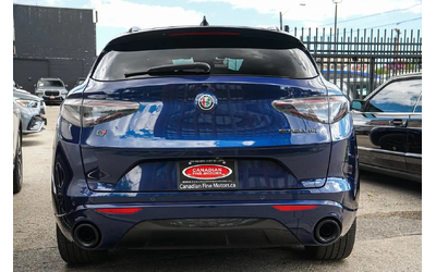 Alfa Stelvio Ti Sport |AWD|ONE OWNER|BSM|NAVI|PANO|RED INT All Wheel Drive - автомобили, коли, обяви за нови и употребявани 6