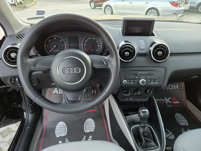 Audi A1 1.6TDI-105кс= EURO 5A - автомобили, коли, обяви за нови и употребявани 10
