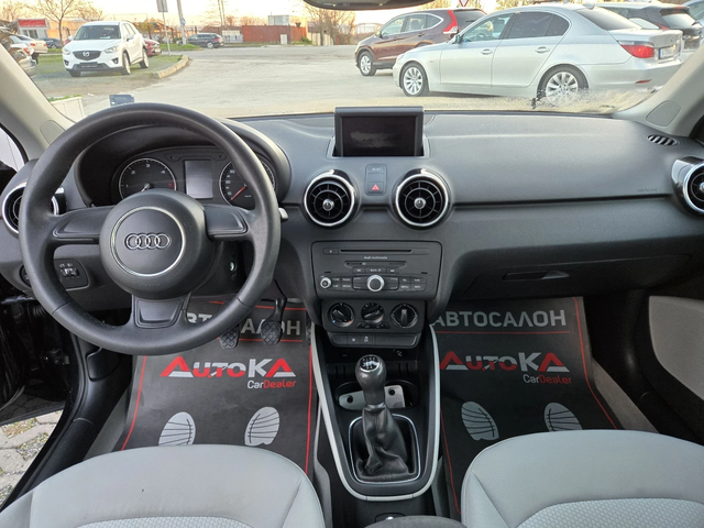 Audi A1 1.6TDI-105кс= EURO 5A - автомобили, коли, обяви за нови и употребявани 11
