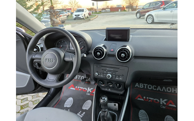 Audi A1 1.6TDI-105кс= EURO 5A - автомобили, коли, обяви за нови и употребявани 12