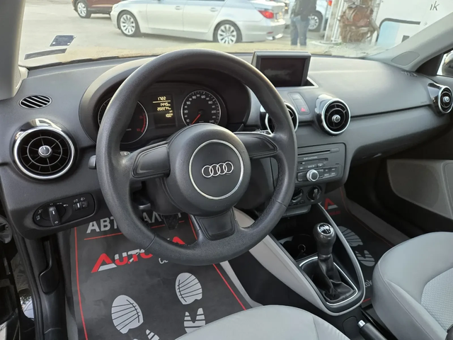 Audi A1 1.6TDI-105кс= EURO 5A - автомобили, коли, обяви за нови и употребявани 7
