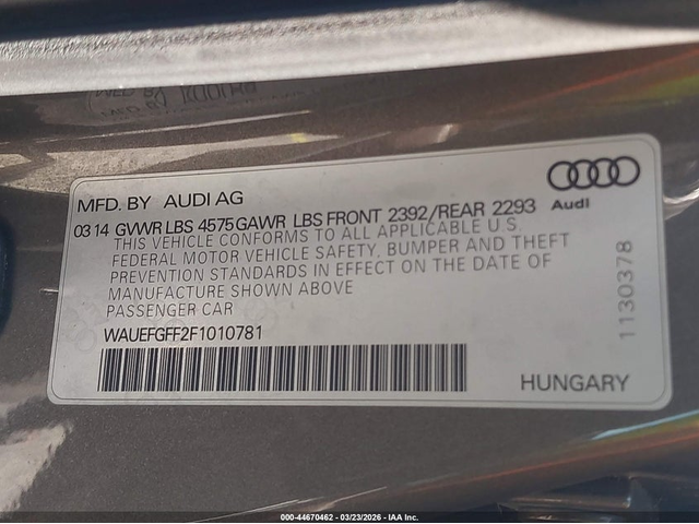Audi A3 2.0L I-4 DI, DOHC, VVT, TURBO, 220HP All Wheel Drive - автомобили, коли, обяви за нови и употребявани 8