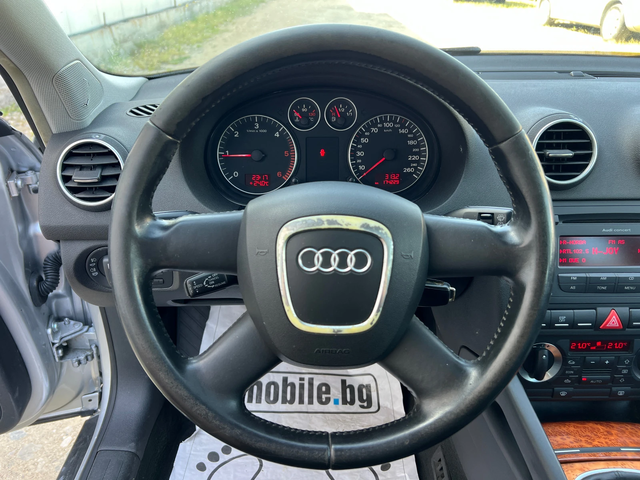 Audi A3 2.0TDI-140к.с PANORAMA/Кожа/Bose - автомобили, коли, обяви за нови и употребявани 12