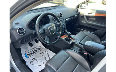 Audi A3 2.0TDI-140к.с PANORAMA/Кожа/Bose - автомобили, коли, обяви за нови и употребявани 9