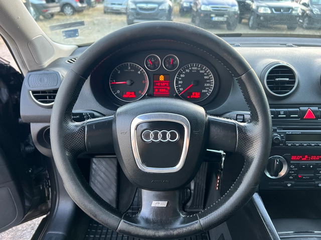 Audi A3 S-line-2.0TDI-140к.с./6ск./ Климатроник - автомобили, коли, обяви за нови и употребявани 10