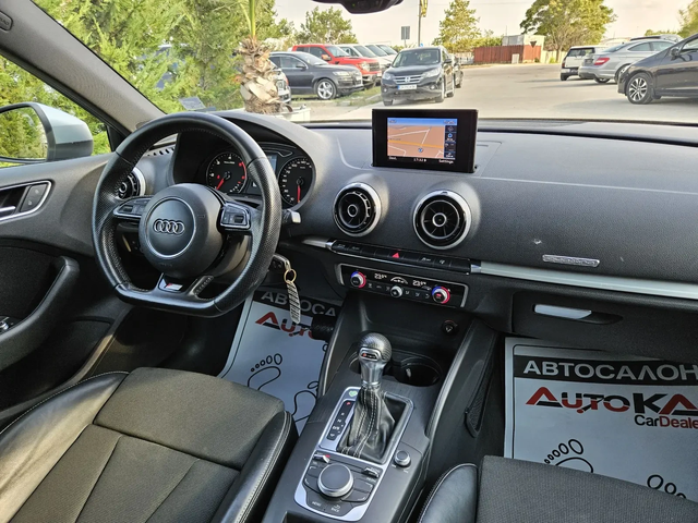 Audi A3 2.0TDI-184кс= S-Tronic= 3xS-line= FACE= QUATTRO - автомобили, коли, обяви за нови и употребявани 12