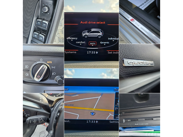 Audi A3 2.0TDI-184кс= S-Tronic= 3xS-line= FACE= QUATTRO - автомобили, коли, обяви за нови и употребявани 15