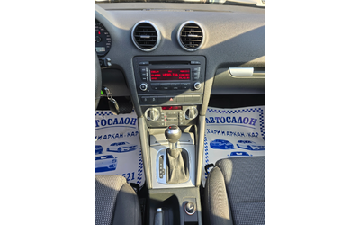 Audi A3 SPORTBAC-1.6TDI-ЕВРО 5В-АВТОМАТИК-ПАНОРАМА - автомобили, коли, обяви за нови и употребявани 11