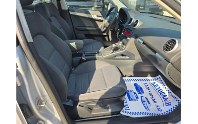 Audi A3 SPORTBAC-1.6TDI-ЕВРО 5В-АВТОМАТИК-ПАНОРАМА - автомобили, коли, обяви за нови и употребявани 9