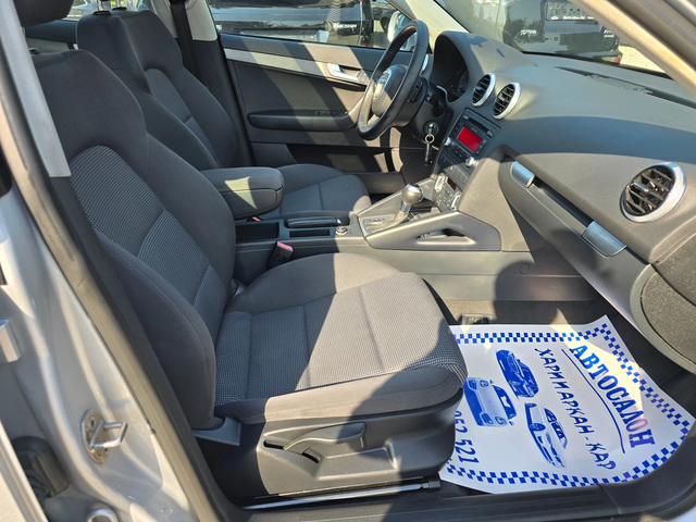Audi A3 SPORTBAC-1.6TDI-ЕВРО 5В-АВТОМАТИК-ПАНОРАМА - автомобили, коли, обяви за нови и употребявани 9