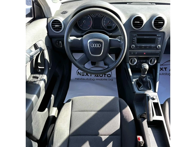 Audi A3 SPORTBACK 1.6TDI 105HP EURO5B - автомобили, коли, обяви за нови и употребявани 9