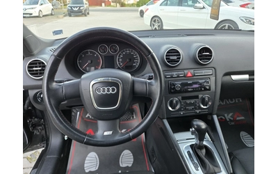Audi A3 2.0TDI-140кс= АВТОМАТ= S-Line= КЛИМАТРОНИК - автомобили, коли, обяви за нови и употребявани 10